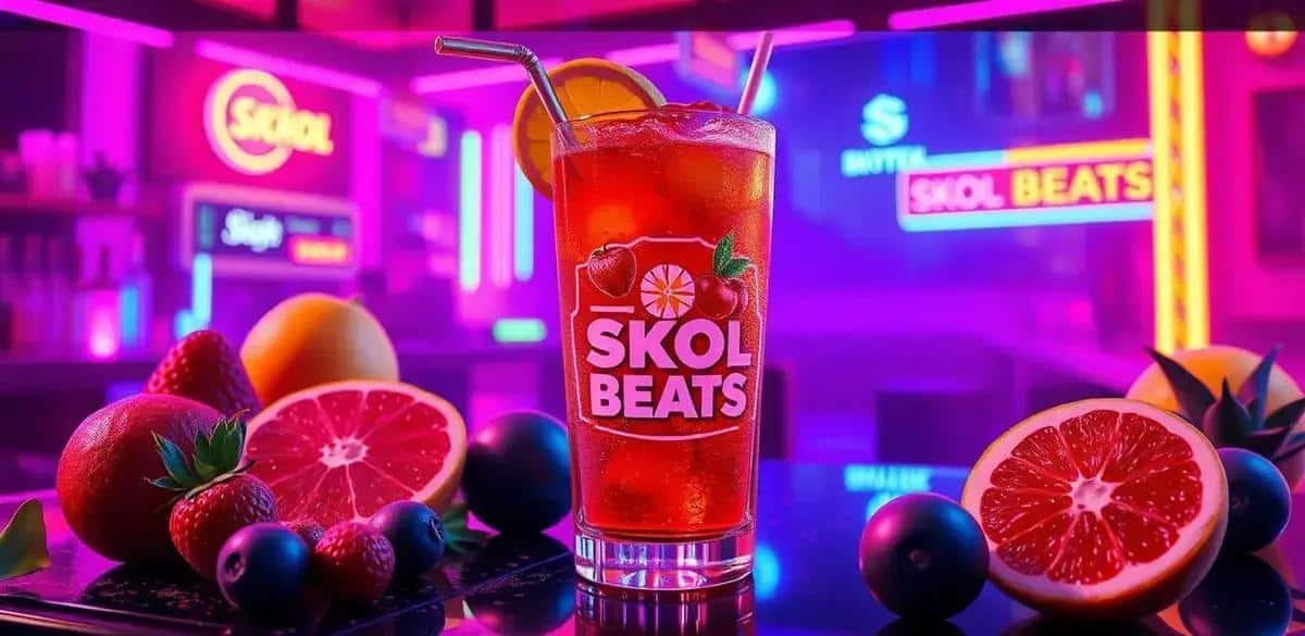 Bebida con Skol Beats Zodiac Elemento Tierra. ¡Fabulosa!