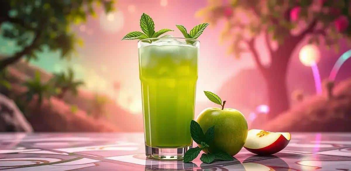 Bebida de Manzana Verde con Leche Condensada: ¡Una Dulce y Sabrosa Sorpresa!