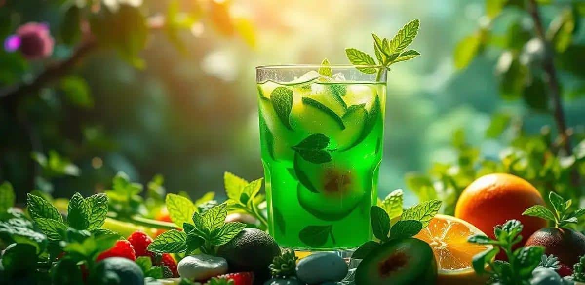 Bebida Verde con Coñac: ¡Una Deliciosa Bebida de Manzana Verde – Imperdible!