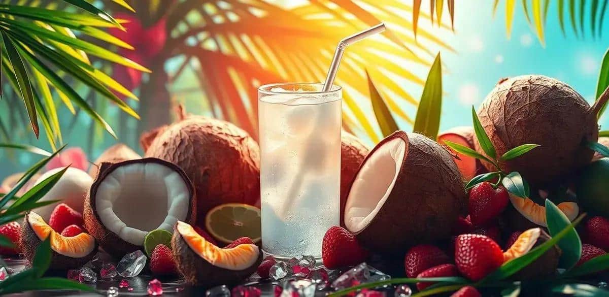 Beneficios de la bebida con agua de coco