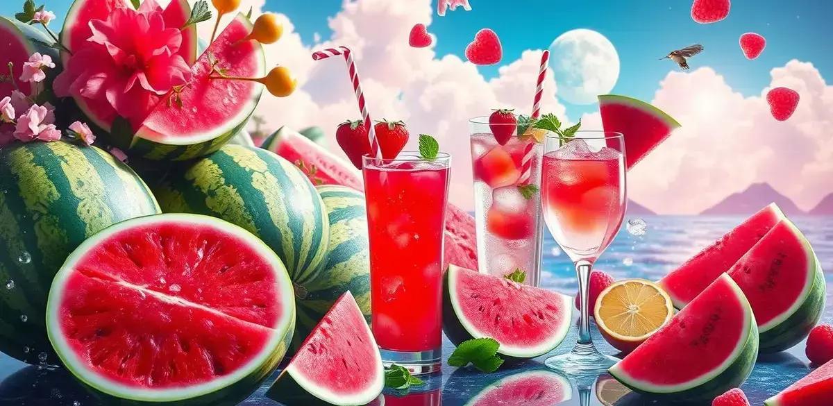 Beneficios de la sandía en bebidas refrescantes