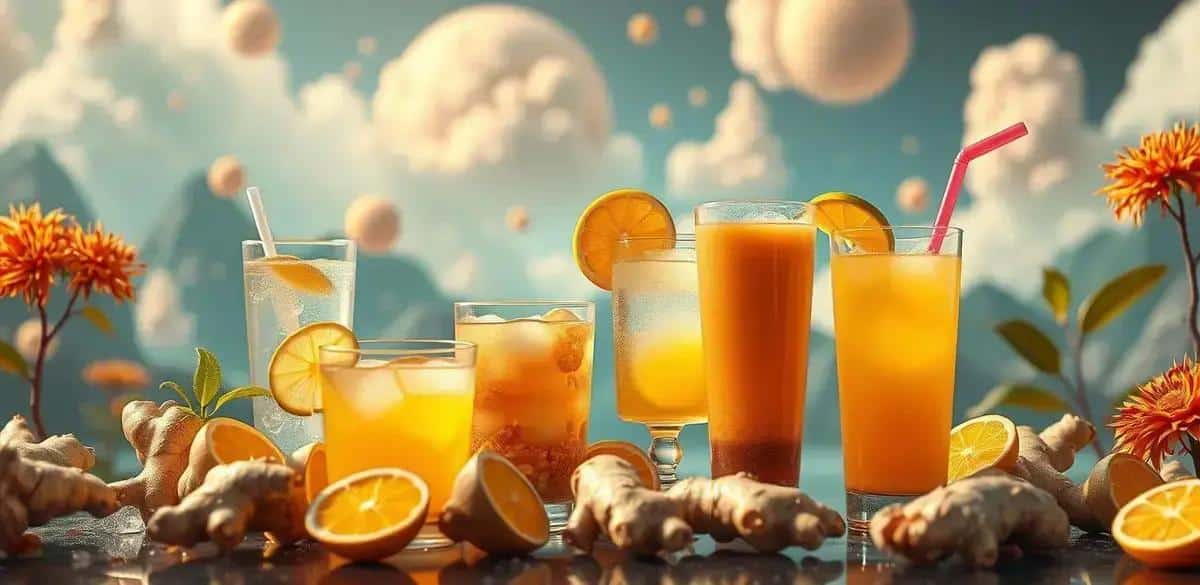 Beneficios del jengibre en las bebidas