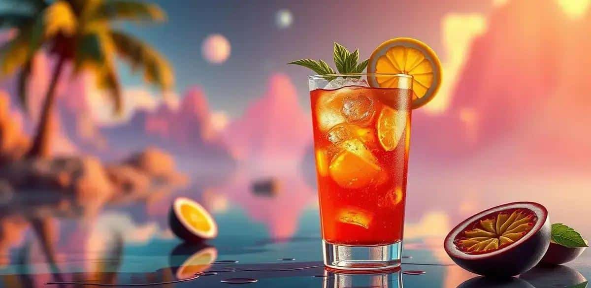 Caipiroska de Maracuyá con Jengibre: ¡Revitalizante y Fuerte!