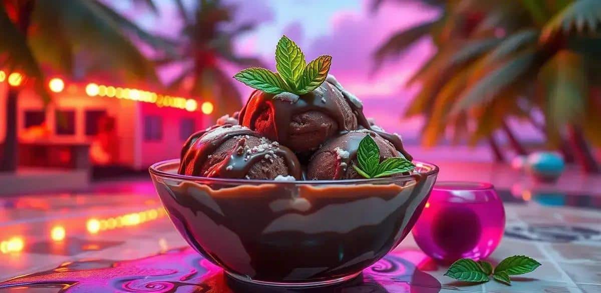 Chocolate Helado con Licor de Coco y Menta: ¡Delicia Irresistible!