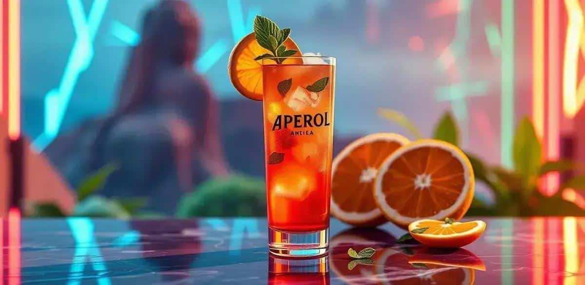 Consejos para servir Aperol con soda de manzana verde