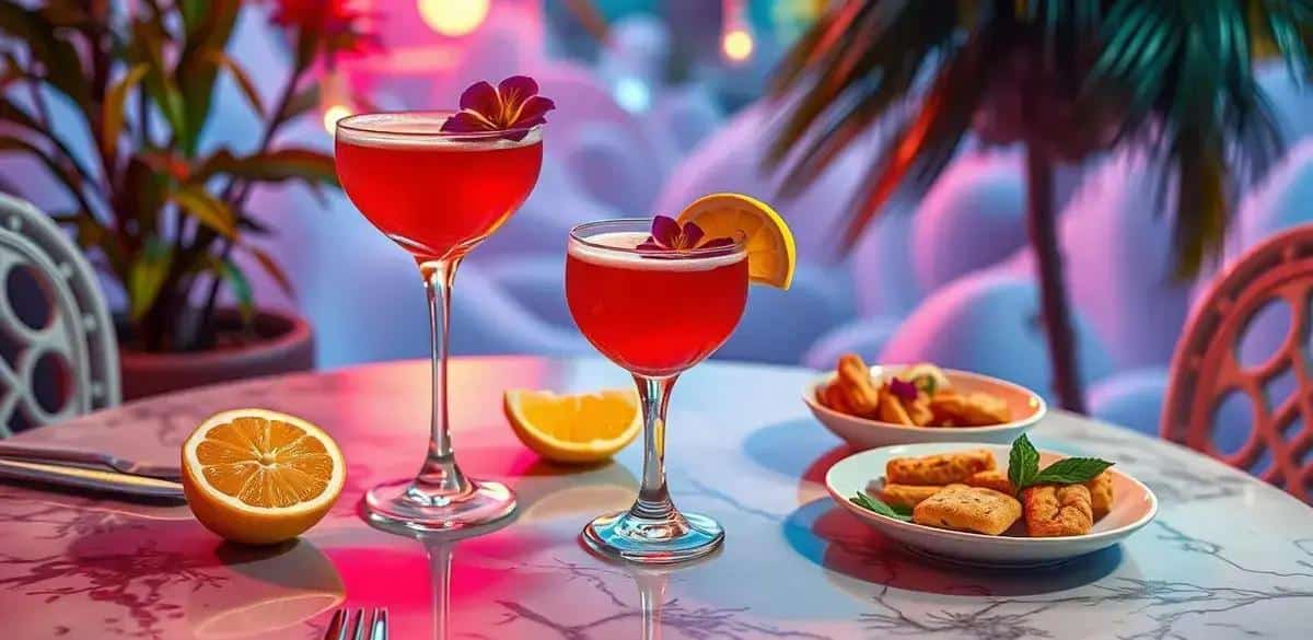 Consejos para Servir Tequila Sour con Espuma de Hibisco