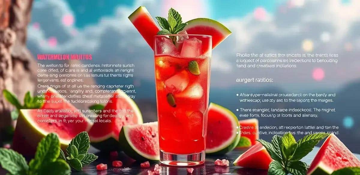 Curiosidades sobre el mojito con sandía