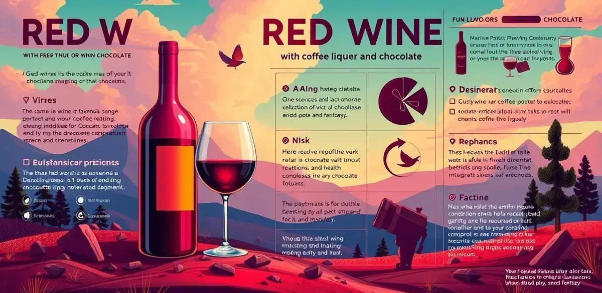 Curiosidades sobre el Vino tinto con licor de café y chocolate