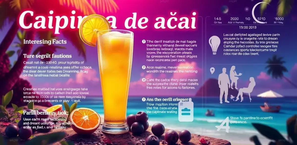 Curiosidades sobre la Caipirinha de açaí