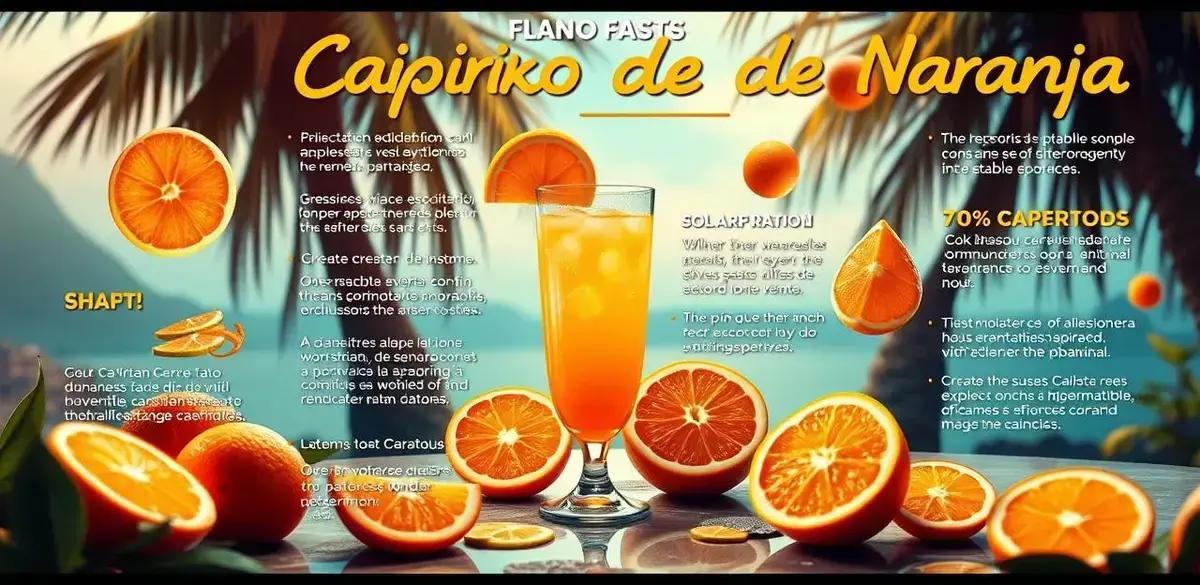 Curiosidades sobre la Caipiroska de naranja