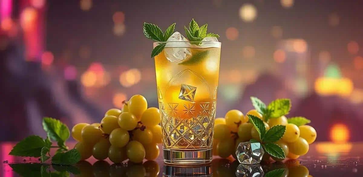 Descubre la Receta Refrescante de la Caipirinha de Uva Verde con Miel