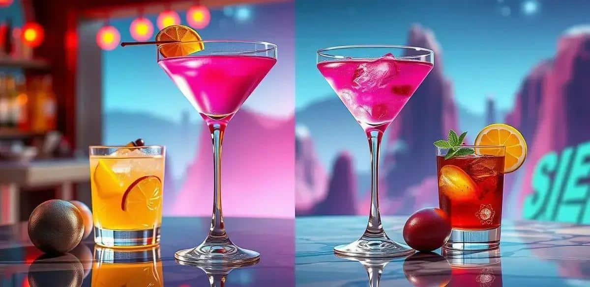 Diferenças entre o Pink Martini e outras bebidas