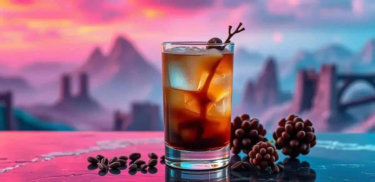 Gin con jarabe de caramelo salado y café: Descubre esta deliciosa mezcla