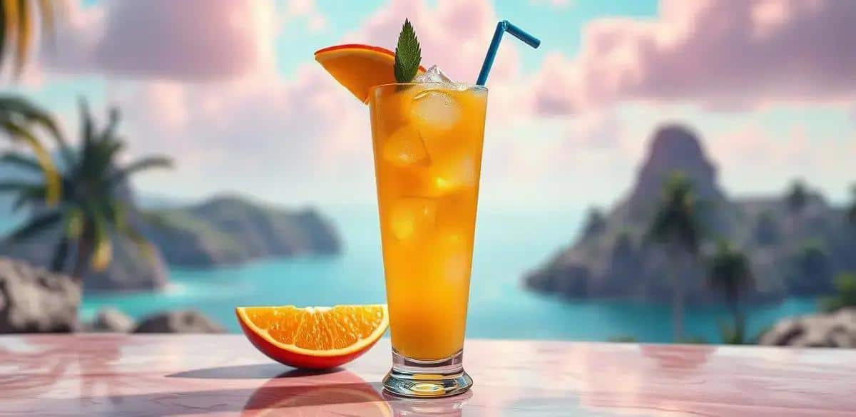 Gin con Vino Espumoso y Jugo de Mango: ¡Una Aventura Refrescante en Cócteles!