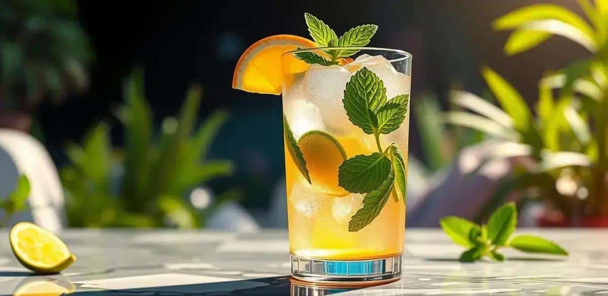 Gin Tónica con Licor de Menta: ¡Poderosa y Jugosa!