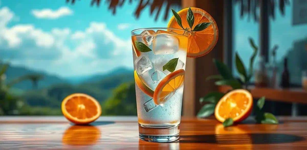 Gin Tónica con Naranja: ¡Poderosa y Llena de Vitaminas!