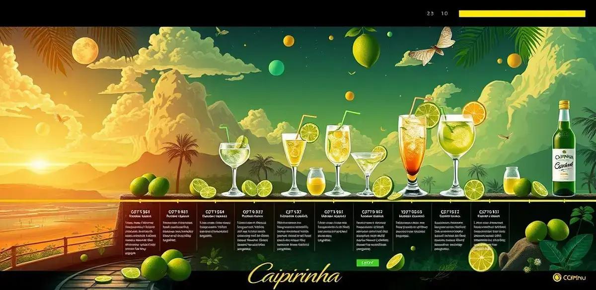 Historia de la Caipirinha y su evolución