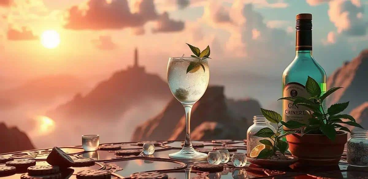 Historia del Gin tónica y el licor de menta