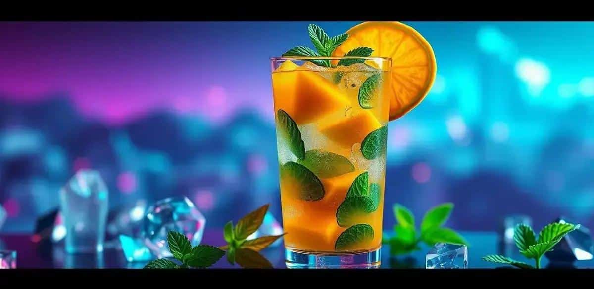 Ice con Licor de Mango y Menta: La Bebida Refrescante para el Verano