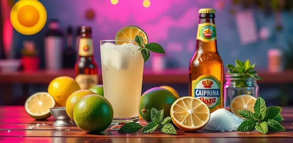 Ingredientes de la Caipirinha de cerveza