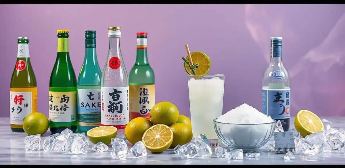 Ingredientes de la Caipiríssima de sake