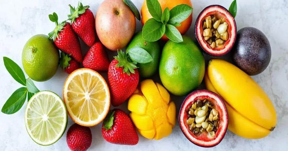 Ingredientes para Caipiríssima de Frutas