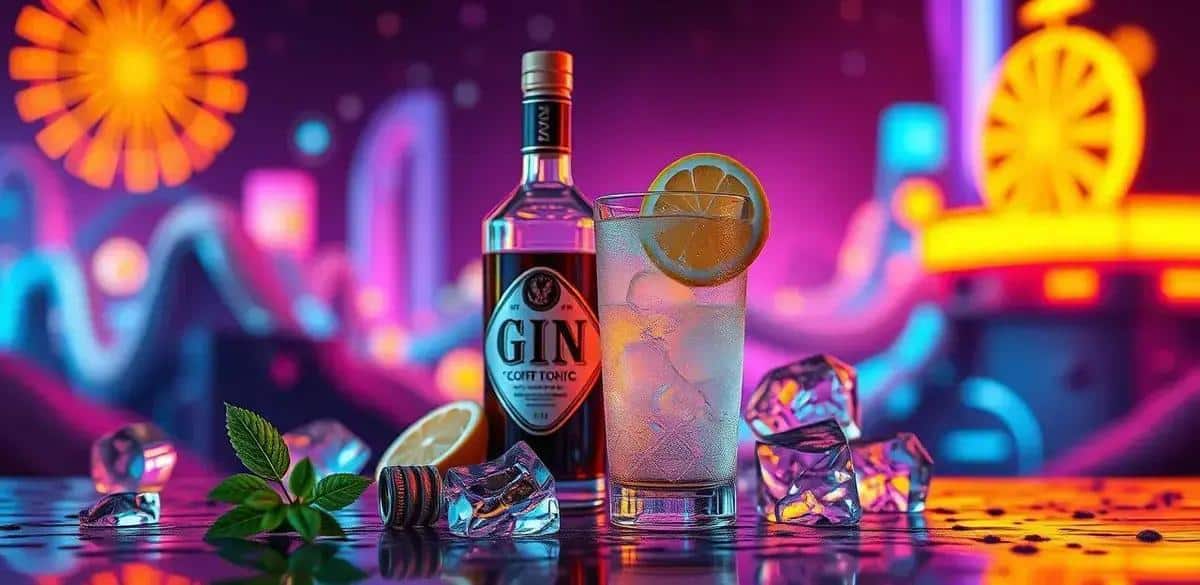 Ingredientes para Gin Tónica con Licor de Café