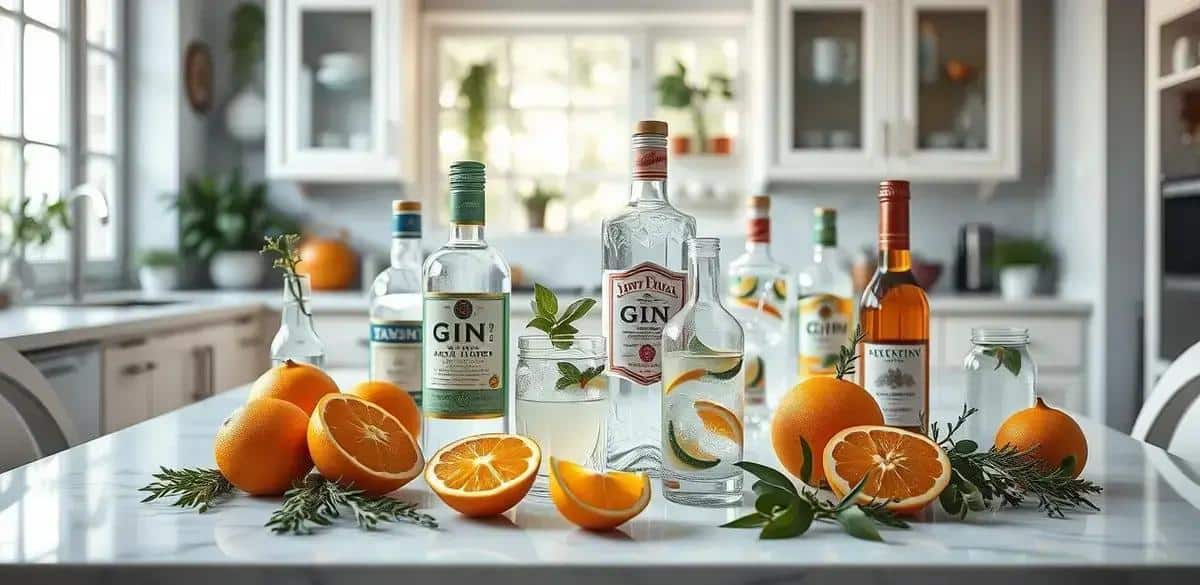 Ingredientes para la Gin Tónica con Naranja