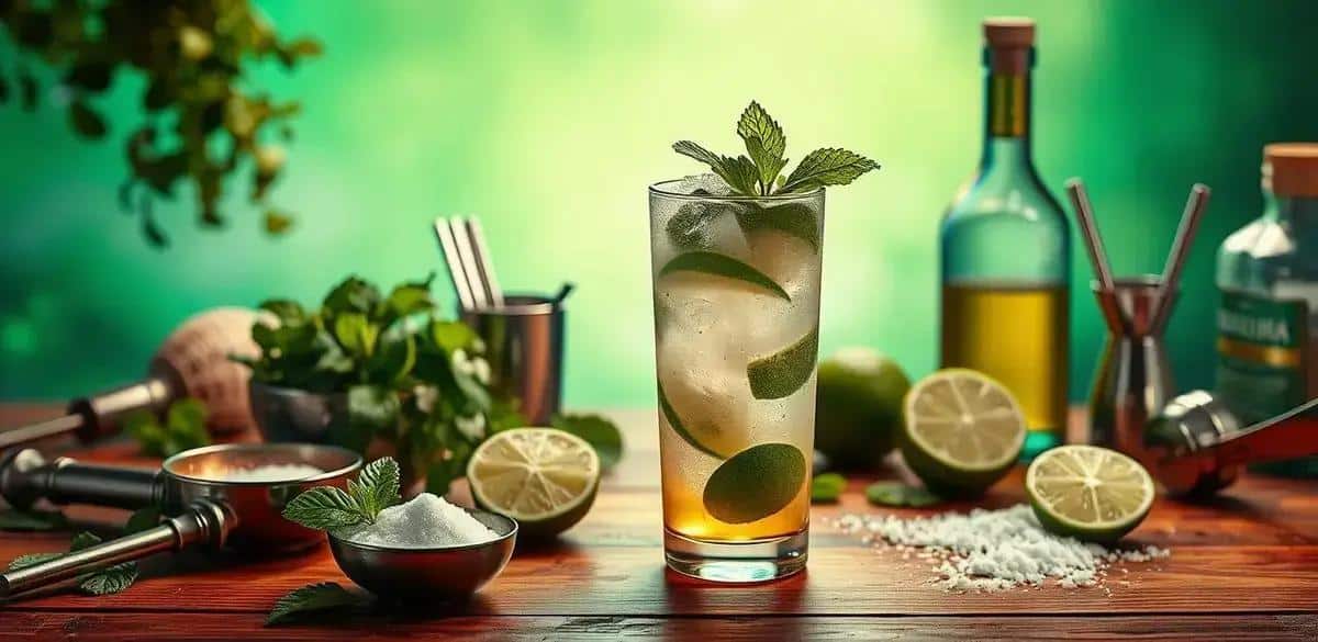 Ingredientes para preparar un Mojito