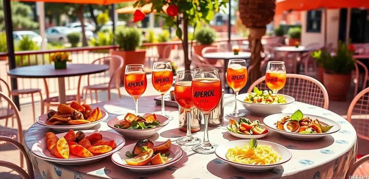 Maridaje perfecto con Aperol con Prosecco