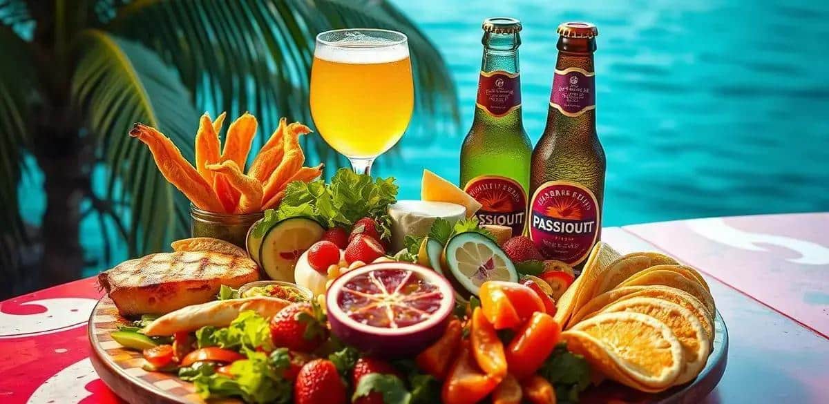 Maridajes ideales con la Cerveza con maracuyá