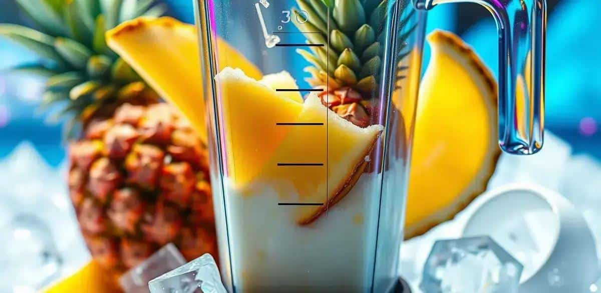 Método de Preparación de la Piña Colada