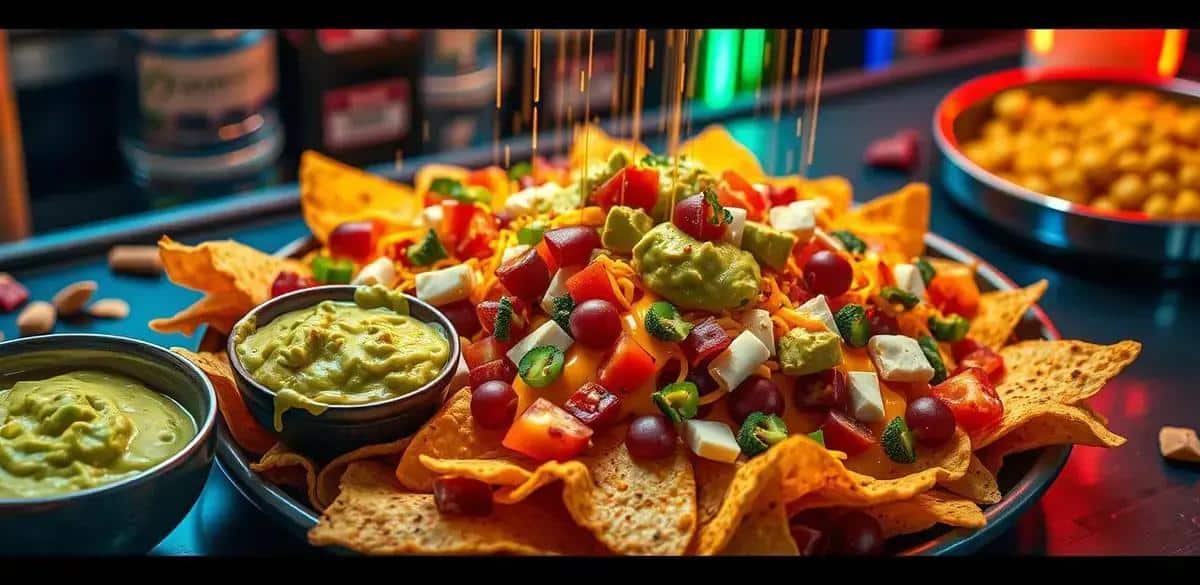 Método de Preparación de Nachos con Queso y Guacamole