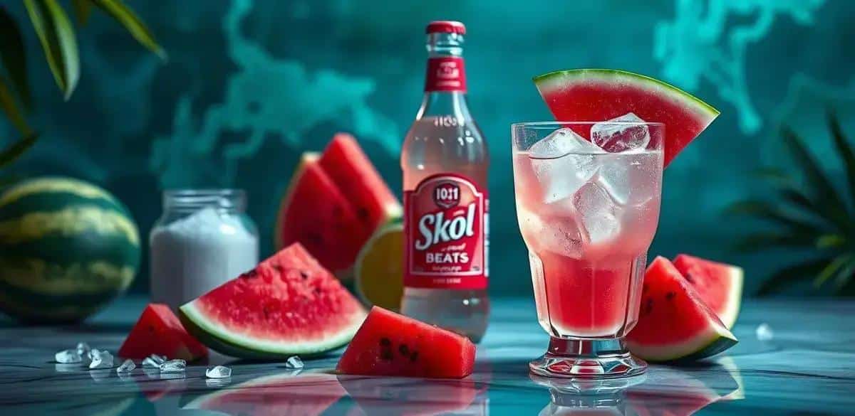 Método de preparación de Skol Beats edición verano con sandía