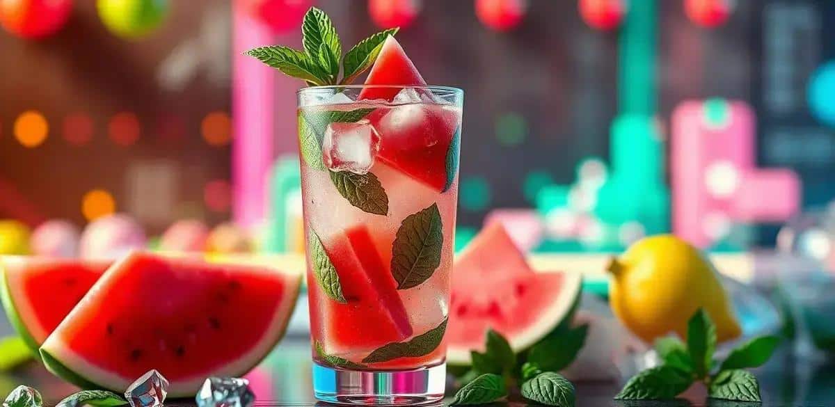 Mojito con Jugo de Sandía y Albahaca: Refrescante y Delicioso