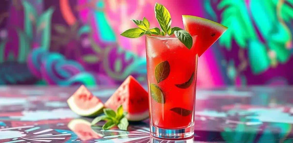 Mojito con sandía y albahaca: la bebida refrescante que debes probar