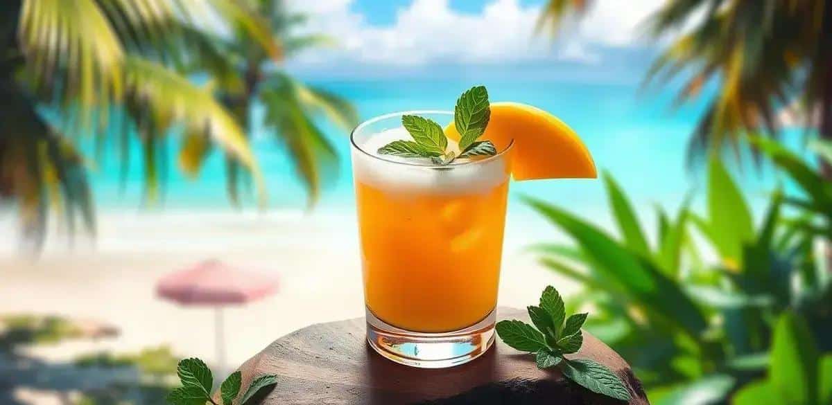 Mojito de Mango Con Espuma de Jengibre: Una Delicia Refrescante