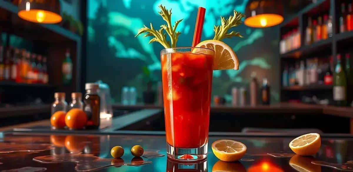 Receita Tradicional da Bebida Bloody Mary