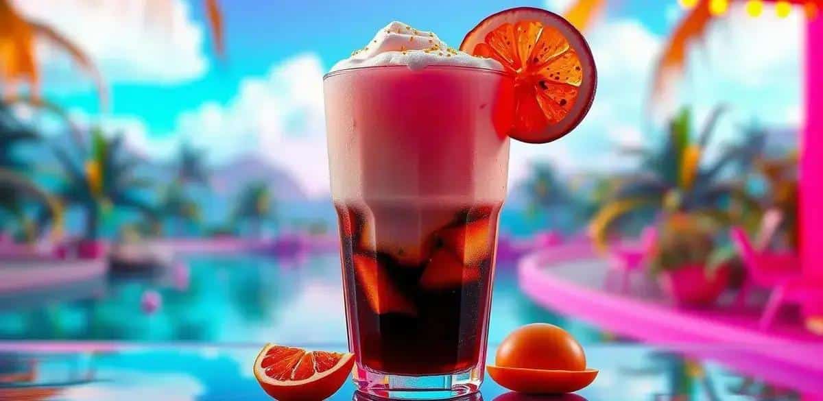 Soda de Cola con Espuma de Maracuyá: ¡Refrescante y Deliciosa!