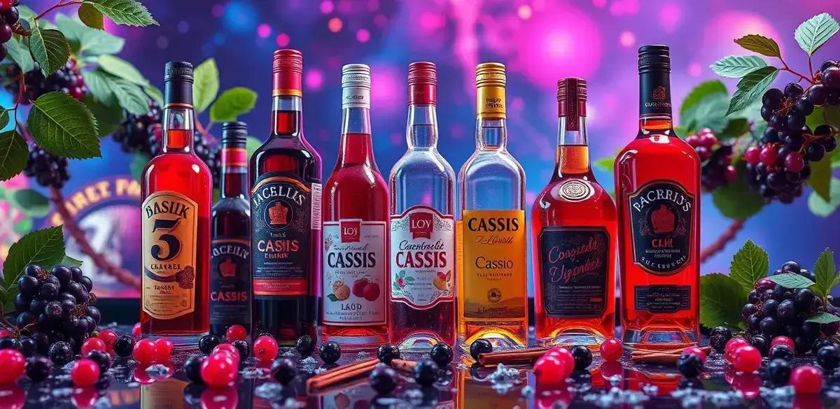 Variedades de licor de cassis para tus cócteles