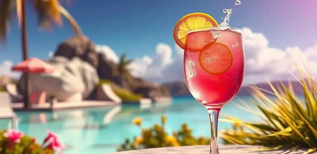 Vino rosado con soda de limón siciliano: ¡Descubre esta refrescante combinación!